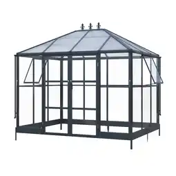 Netto Marken-Discount Westmann Gewächshaus Suprema M Schwarz 215x284x243cm Angebot