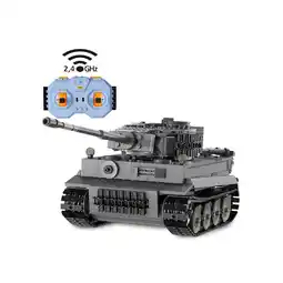 Netto Marken-Discount JAMARA CaDA Panzer Tiger 1:35 grau 2,4GHz Bricks Angebot