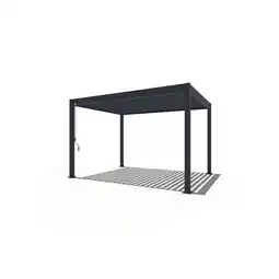 Netto Marken-Discount PergoLine Superior Pergola 3 m x 4 m anthrazit Angebot