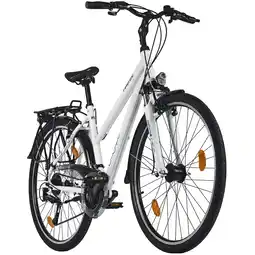 Netto Marken-Discount Dacapo DaCapo Trekkingrad Damen 28'' Firenze 200 24 Gänge RH48 cm weiß Angebot