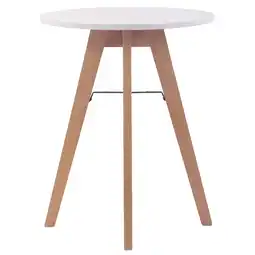 Netto Marken-Discount CLP Küchentisch Viktor I Esstisch Mit MDF Tischplatte I Bistrotisch Mit Buchenholzgestell Angebot