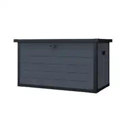 Netto Marken-Discount Westmann Kunststoff Gartenbox XXL Silva 570L Anthrazit 74x150x66cm Angebot