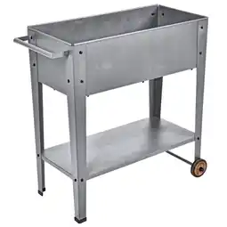 Netto Marken-Discount Garden Pleasure Mobiles Hochbeet Metall versch. Ausführungen Angebot