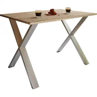 Netto Marken-Discount VCM Premium Holz Esstisch H. 76 x B. 110 x T. 80 cm Küchentisch Speisetisch Tisch Xona X Angebot