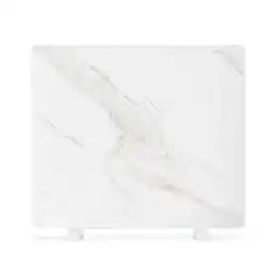 Netto Marken-Discount MarmoHeat Infrarot-Panel 420W 6 - 12m² Marmor-Design 70cm x 63cm Weißer Marmor 420_watt Angebot