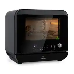 Netto Marken-Discount Vita Pro Heißluftfritteuse Dampfgaren 2450 W 18 Ltr 800 ml Wassertank Schwarz Angebot