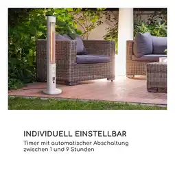 Netto Marken-Discount Heat Guru Plus Outdoor Heizstrahler 1200W 3 Heizstufen Fernbedienung Angebot