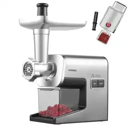 Netto Marken-Discount Steinborg Elektrischer Fleischwolf Edelstahlgehäuse AC-Motor 2000W Angebot