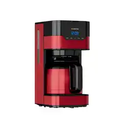 Netto Marken-Discount Kaffeemaschine Arabica 800W EasyTouch Control silber/schwarz Angebot