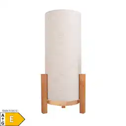 Netto Marken-Discount Näve Akkutischleuchte MADITA H: 48cm leinen/natur Angebot