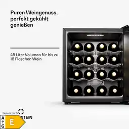 Netto Marken-Discount Silent Vino 16 Uno Weinkühlschrank 1 Zone / 16 Flaschen Angebot