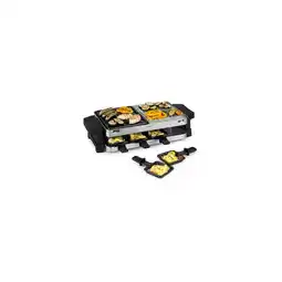 Netto Marken-Discount Sirloin Raclette 1500W Aluminium / Stein 8 Personen Kontroll-LED Angebot
