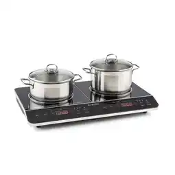 Netto Marken-Discount VariCook Slim Doppel-Induktionskochplatte 3500 W Timer 240° C Touch 3500 W Angebot