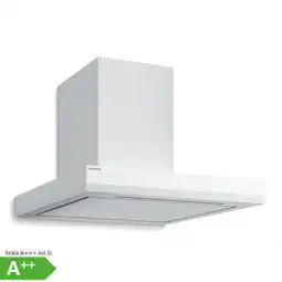 Netto Marken-Discount Velaire Dunstabzugshaube Edel, minimalistisch, kraftvoll Energieklasse A++ 600m³/h 60cm Weiß Angebot