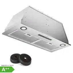 Netto Marken-Discount Paolo 72 Dunstabzugshaube Einbau 72 cm 520 m³/h LED Touch A++ Edelstahl Angebot