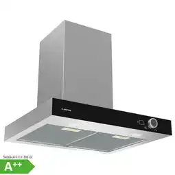 Netto Marken-Discount AirNova Dunstabzugshaube Um- und Abluft Energieeffizienz A++ 110 W 620 m³/h Edelstahl Angebot