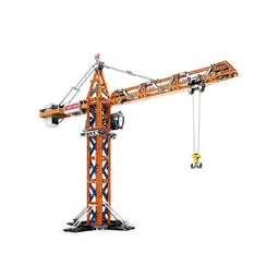 Netto Marken-Discount Reobrix 22013 Turmkran Klemmbaustein RC Baukran Modell 1288 Teile ab 14 Angebot