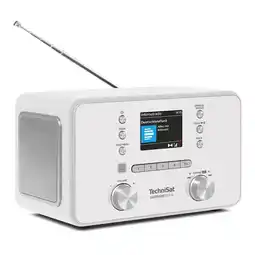 Netto Marken-Discount TechniSat DIGITRADIO 550 IR DAB+ / UKW / Internet-Radio, Bluetooth weiß Angebot