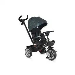 Netto Marken-Discount Byox Tricycle Space 3 in 1 Dreirad Getränkehalter, Korb, Schiebegriff, EVA-Räder grün Angebot