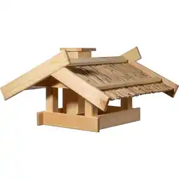 Netto Marken-Discount dobar Vogelhaus Trollanes mit Schilfdach, für Ständer Angebot