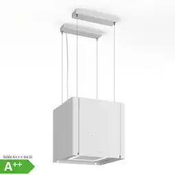 Netto Marken-Discount Velaire Dunstabzugshaube Liftfunktion 40 cm Edel, minimalistisch, kraftvoll EEC A++ 601 m³/h Weiß Angebot