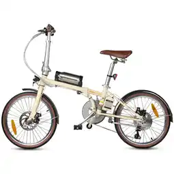 Netto Marken-Discount Maxtron Smart20, Falt-E-Bike, Retro-Optik, 20 Zoll, cremeweiß Angebot