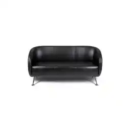 Netto Marken-Discount hjh OFFICE Lounge Sofa ST. LUCIA Kunstleder mit Armlehnen Angebot