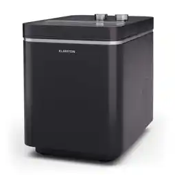 Netto Marken-Discount IceCraft Eismaschine 2 Modi 1,3 Liter Kaltwasser automatische Reinigung 12kg/24h Schwarz Angebot