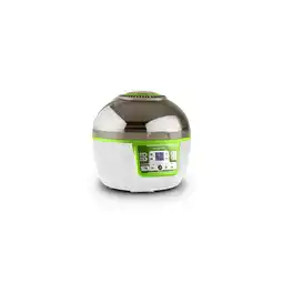 Netto Marken-Discount VitAir Turbo Heißluftfritteuse grün-weiß 1400W Grillen Backen 9l Grün Angebot