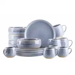 Netto Marken-Discount Mäser Frühstück Set, Steinzeug Aquata Angebot