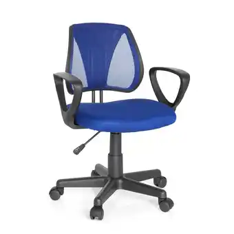 Netto Marken-Discount hjh OFFICE Kinderdrehstuhl KIDDY CD Stoff / Netzstoff mit Armlehnen Angebot