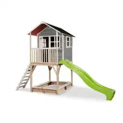 Netto Marken-Discount EXIT Loft 700 Holzspielhaus - grau Angebot