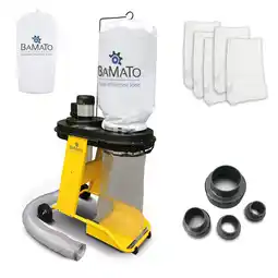 Netto Marken-Discount BAMATO Absauganlage AB-550 inkl. Adapter Set und 5 Spänesäcke Angebot
