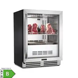 Netto Marken-Discount Steakhouse Pro Fleischreifeschrank 98 Ltr 1-25°C Touch Edelstahltür Angebot