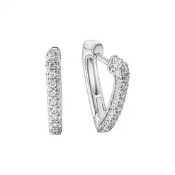 Netto Marken-Discount Celesta Silber Ohrschmuck 925 Silber weiße Zirkonia Angebot