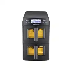 Netto Marken-Discount Melchioni Heißluftfritteuse 10L Doppelkorb 2600W Dual Zone Display Angebot