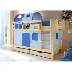 Netto Marken-Discount TiCAA Etagenbett Marcel Kiefer Natur Classic Angebot