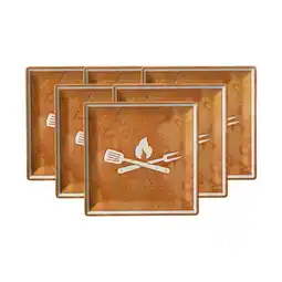 Netto Marken-Discount Ritzenhoff & Breker Dessertteller Rusty 21 x 21 cm 6er Set Angebot