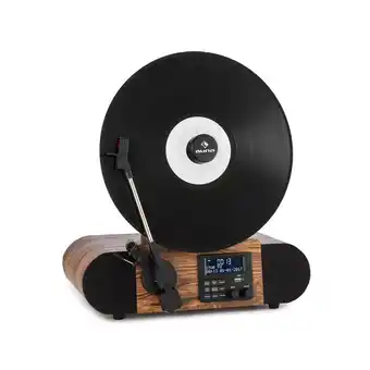 Netto Marken-Discount Verticalo SE DAB Retro-Plattenspieler DAB+ UKW-Tuner USB BT AUX holz Angebot