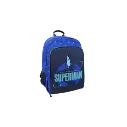 Netto Marken-Discount Superman Rucksack 43 cm Schulrucksack Trolley geeignet Freizeit Sport Angebot