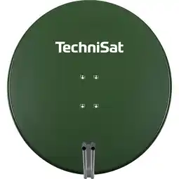 Netto Marken-Discount TechniSat SATMAN 850 PLUS 85cm Sat-Antenne inklusive AZ/EL-Halterung rot tannengrün Angebot