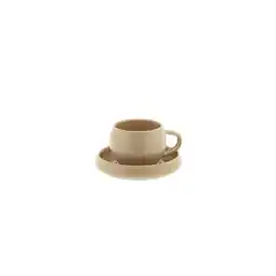 Netto Marken-Discount Lissa Bonna Biscuit Mokkatassen mit Untertellern - 12-teiliges-Set Angebot