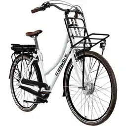 Netto Marken-Discount Tretwerk Sophia E Bike weiß Angebot