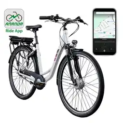 Netto Marken-Discount Zündapp Z502 E Bike Damen 28 Zoll weiß/lila 50 cm Angebot