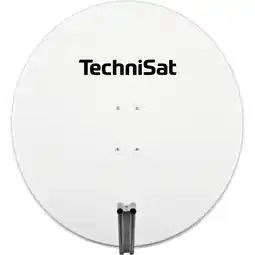 Netto Marken-Discount TechniSat SATMAN 850 PLUS 85cm Sat-Antenne inklusive AZ/EL-Halterung rot polarweiß Angebot