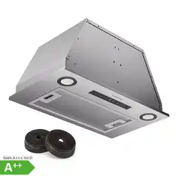 Netto Marken-Discount Paolo 52 Dunstabzugshaube Einbau 52 cm 439 m³/h LED Touch A++ Edelstahl Angebot