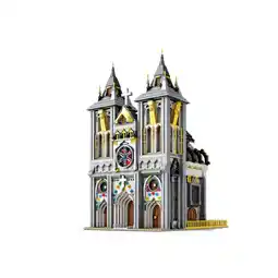 Netto Marken-Discount Reobrix 66027 Mittelalterliche Kirche Klemmbaustein Gebäude 3468 Teile ab 14 Angebot