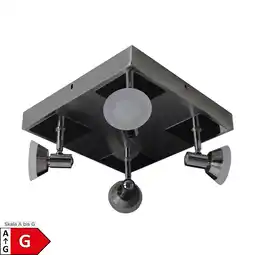 Netto Marken-Discount Näve 4er LED-Deckenleuchte JERICHO d:28cm Angebot