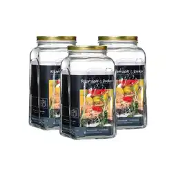 Netto Marken-Discount Ritzenhoff & Breker Einmachgläser Homemade 3 l 3er Set Angebot