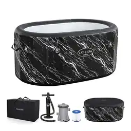 Netto Marken-Discount Bestway LAY-Z-SPA FortiFiber Eisbad Glacial Dip mit Filterpumpe 152 x 92 x 71 cm Angebot
